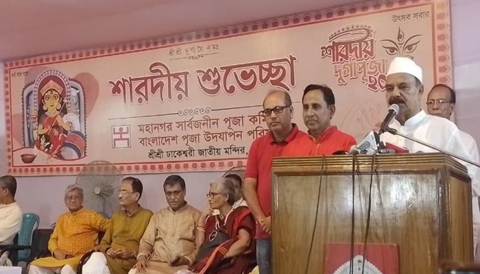 মসজিদ কিংবা মন্দিরে রাজনীতির চর্চা কল্যাণ বয়ে আনে না: গয়েশ্বর চন্দ্র রায়