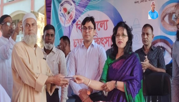 নেত্রকোনায় সেবা ৯২ ফাউন্ডেশনের উদ্যোগে বিনামূল্যে চক্ষু চিকিৎসাসেবা প্রদান