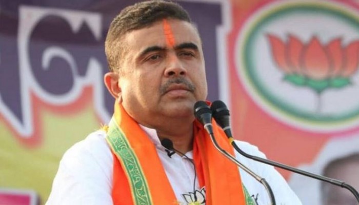 এক কেজি পেঁয়াজও ওপারে যাবে না: বাংলাদেশ উপ-হাইকমিশনের সামনে বিক্ষোভে বিজেপি নেতা শুভেন্দু