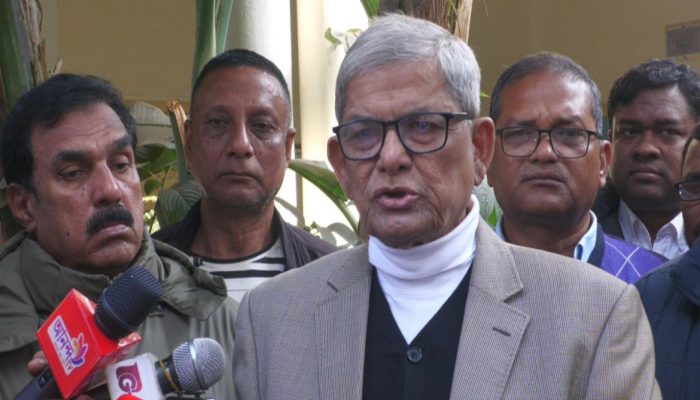 অবৈধ অস্ত্র উদ্ধারে ব্যর্থ সরকার: মির্জা ফখরুল