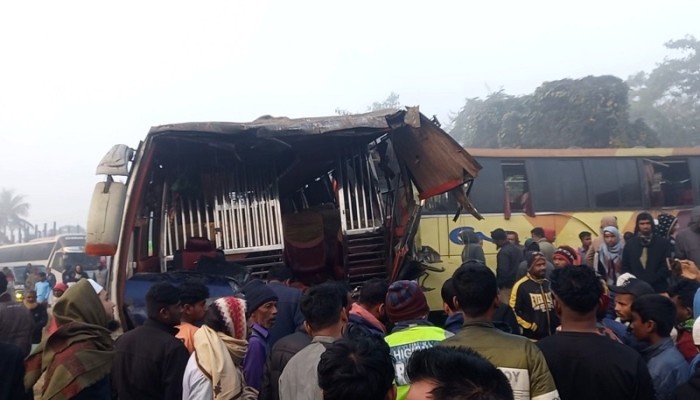 সিলেটে দুই বাসের সংঘর্ষে নিহত ২