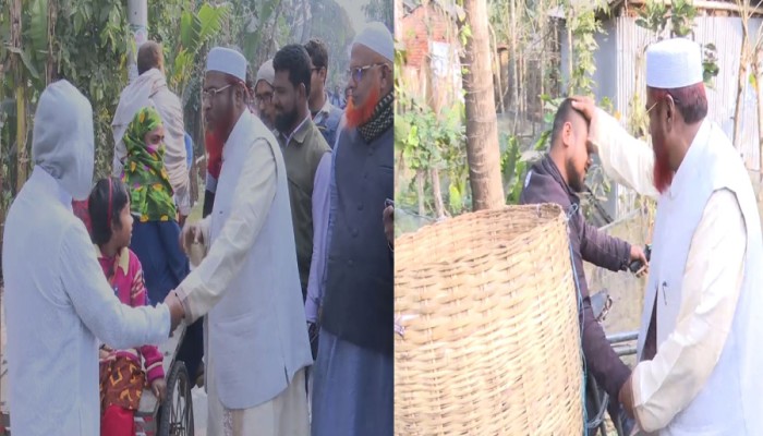 ​গণসংযোগে গোলাম পরওয়ার, দিচ্ছেন নানা প্রতিশ্রুতি
