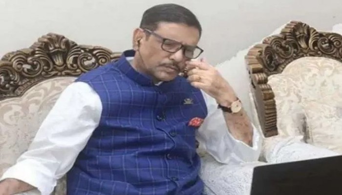 আওয়ামী লীগের ভবিষ্যৎ অন্ধকার: ওবায়দুল কাদের