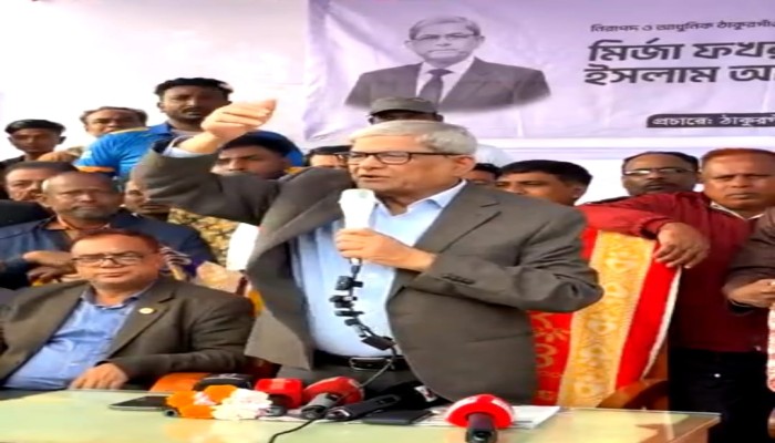 নিজ দলের কেউ দুর্বৃত্তায়ন  অপরাধ করলেও ছাড় হবে না : মির্জা ফখরুল