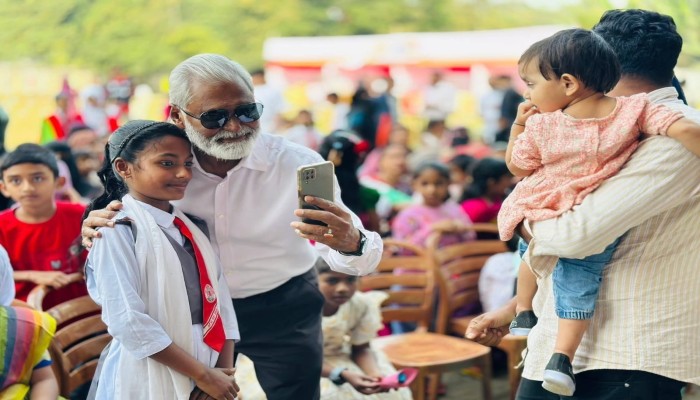 নাজমুল হাসান জাহেদ একাডেমির পিঠা উৎসব