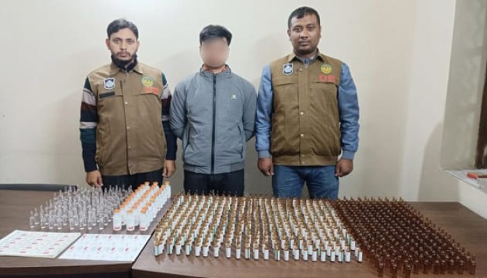 রাজশাহীতে ভেজাল উষধ সহ গ্রেপ্তার১