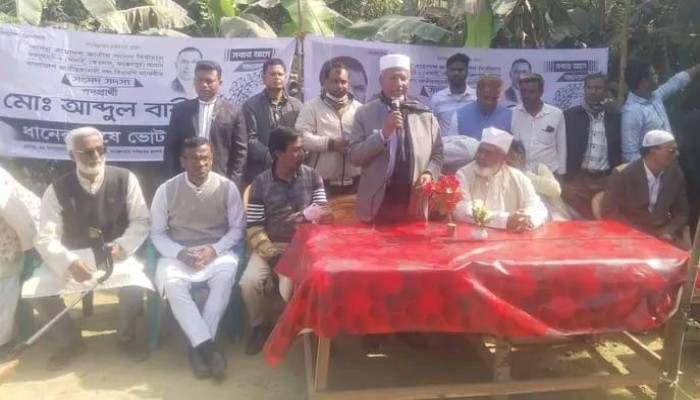 ক্ষেতলাল বড়তারা ইউনিয়নে ধানের শীষের পক্ষে গণসংযোগ ও উঠান বৈঠক