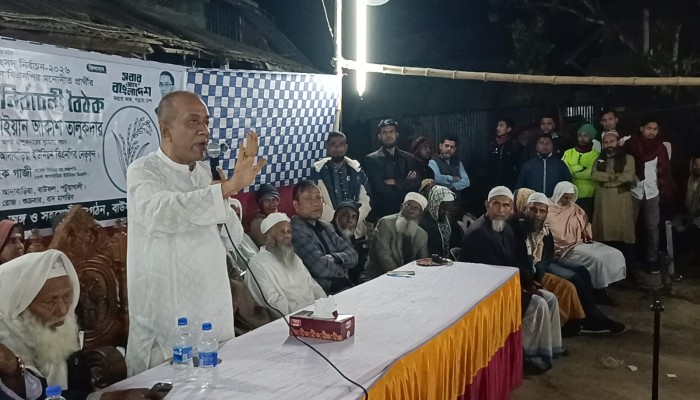 ধানের  শীষে ভোট দিয়ে যুদ্ধাপরাধীদের দেশ থেকে বিতাড়িত  করবো -আনিসুর রহমান আনিস