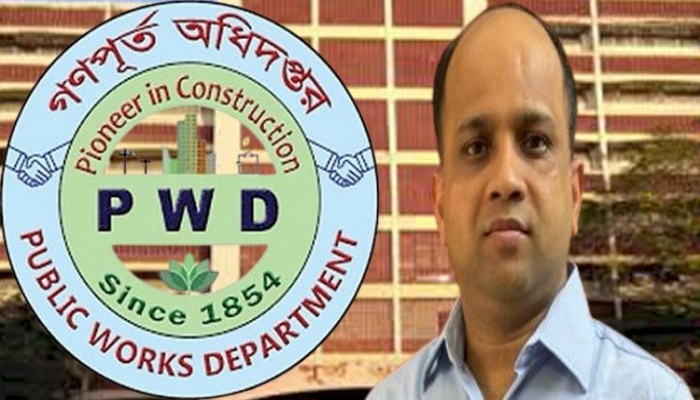 মেডিকেল কলেজ এর গণপূর্ত বিভাগের নির্বাহী প্রকৌশলী মোহাম্মদ তারিকুল ইসলামের বিরুদ্ধে