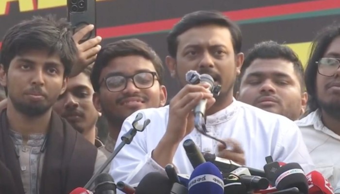 আমি বিজয়ী হলে প্রথম কাজ হবে শহীদ হাদি হত্যার বিচার করা