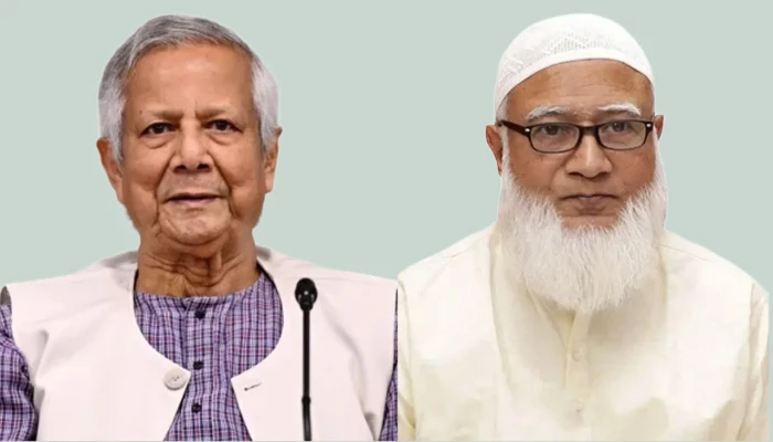 ​জামায়াত আমিরকে প্রধান উপদেষ্টার বার্তা