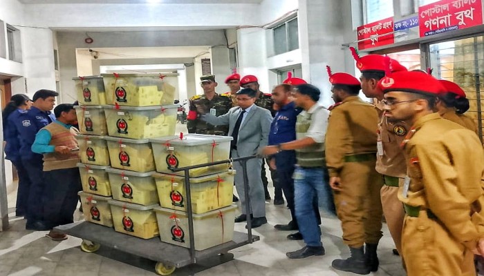 ত্রয়োদশ জাতীয় সংসদ নির্বাচন ও গণভোট ২০২৬ উপলক্ষ্যে বিএনসিসি এর দায়িত্ব পালন