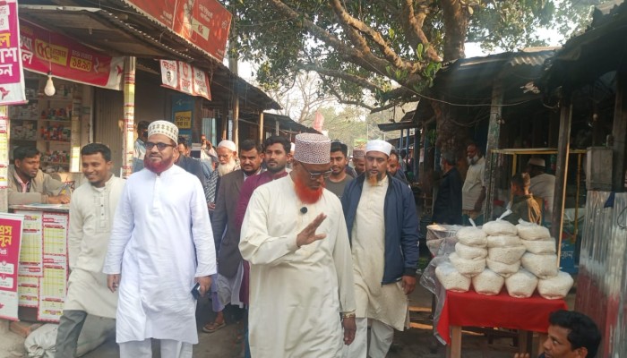ডিমলায় জনগণের সাথে নব নির্বাচিত এমপির শুভেচ্ছা বিনিময়