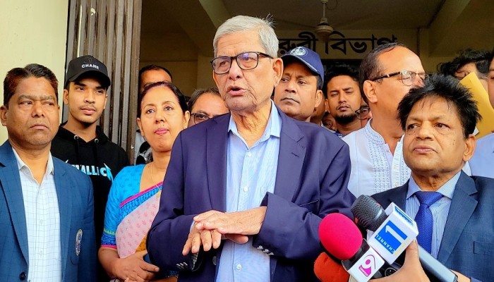 ঠাকুরগাঁওয়ে মেডিকেল কলেজের সিদ্ধান্ত হয়ে গেছে : মির্জা ফখরুল