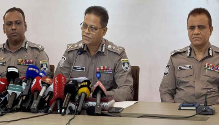 ​হাদি হত্যায় গ্রেফতার দুজনের প্রসঙ্গে যা বললেন আইজিপি