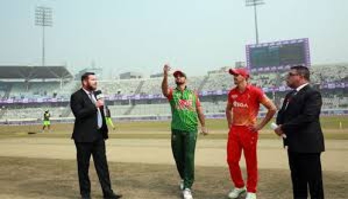 ​টস জিতে ফিল্ডিংয়ে বাংলাদেশ