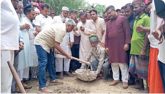 যশোরের হৈবতপুর ইউনিয়নের সিরাজ খাল পুনঃখননের ১৭টি গ্রাম জলাবদ্ধতা থেকে মুক্তি পাবে