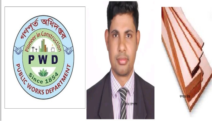 সংসদ ভবনে রহস্যজনক চুরি,১৩৪৩টি কপার বার চোর গণপূর্ত উপ-সহকারী প্রকৌশলী হেলাল উদ্দিন
