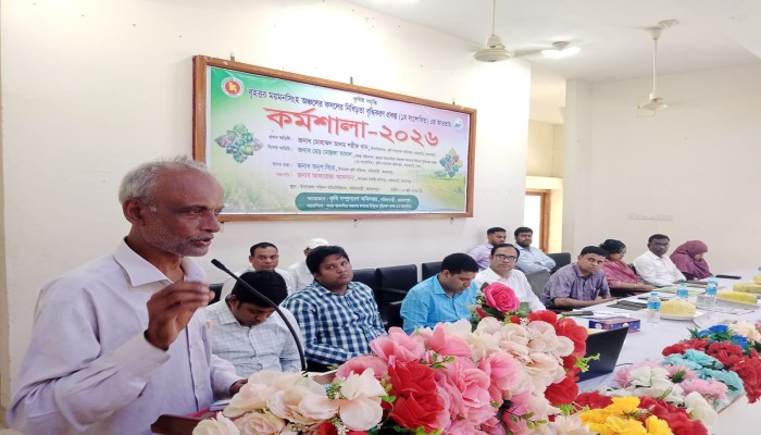 সরিষাবাড়ীতে কৃষি ফসলের নিবিড়তা বৃদ্ধিকরণে কর্মশালা অনুষ্ঠিত