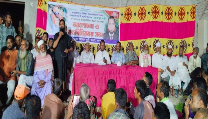 কালাইয়ে উদয়পুর ইউপি নির্বাচন ঘিরে বিএনপি নেতা মো: আব্দুল আলিমের সমর্থনে আলোচনা ও মতবিনিময় সভা